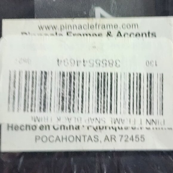 Pinnit Black Trim Snap Showcase Your Life 3pk 5"x7" Glass Cover Picture Frames - Picture 5 of 16